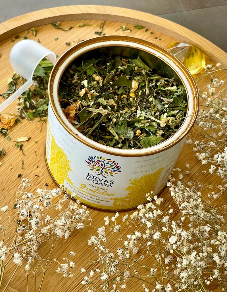 Chá Gratidão 50<span style="text-transform: lowercase;">g</span>