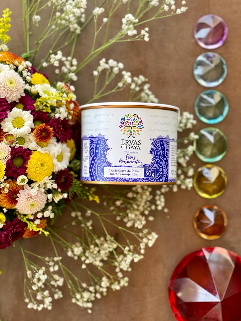 Chá Bons Pensamentos 50<span style="text-transform: lowercase;">g</span>