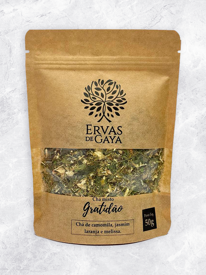 Refil chá misto Gratidão 50<span style="text-transform: lowercase;">g</span>