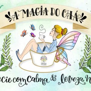 Toalha Americana A Magia do Chá