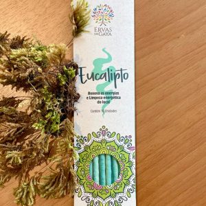 Incenso Natural de Vareta Eucalipto
