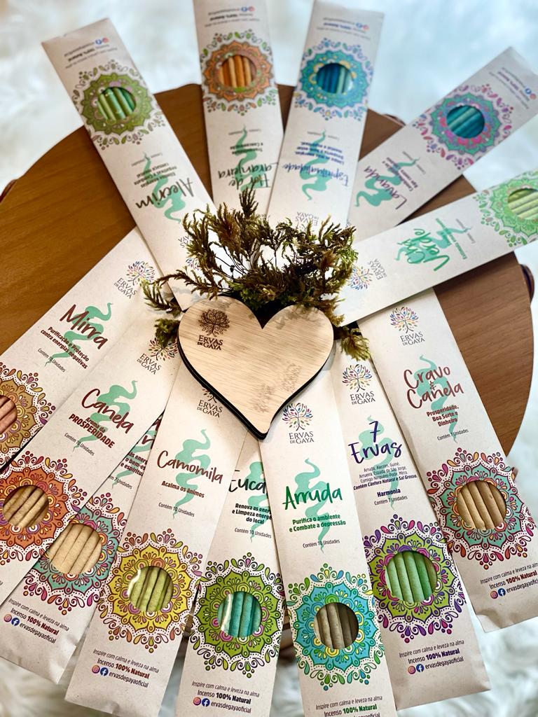 Incenso Natural de Vareta Alecrim