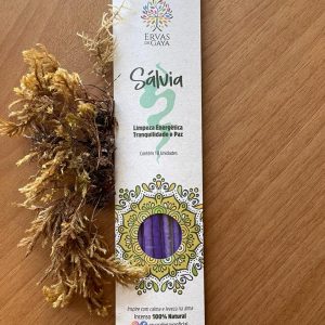 Incenso Natural de Vareta Sálvia