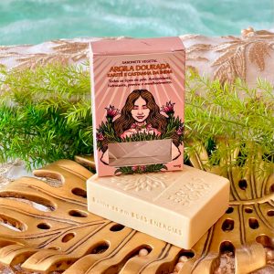 Sabonete Vegetal - Argila Dourada